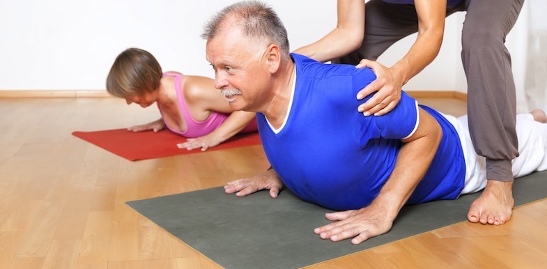 middle back pain stretches